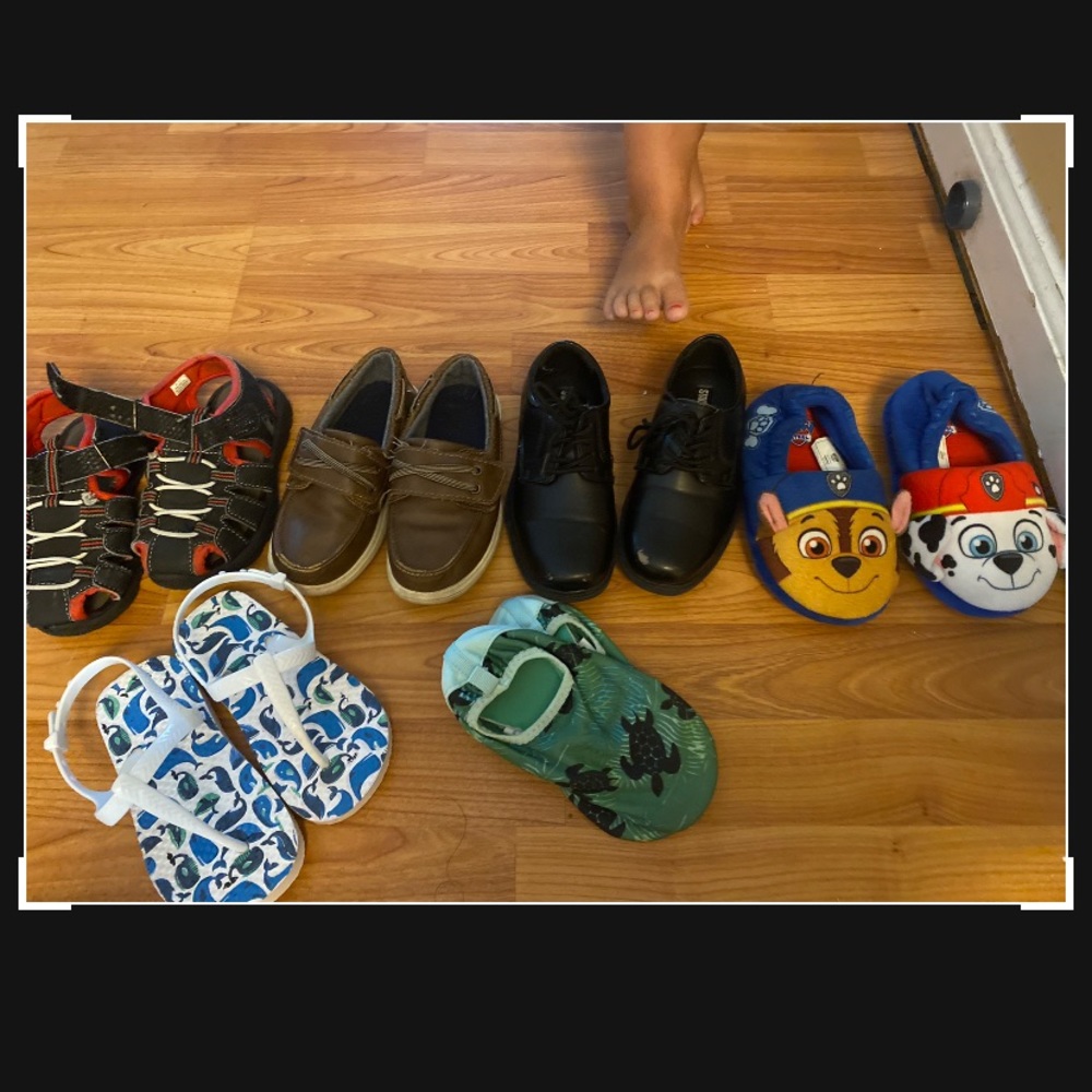 Lot of Toddler Boys Sizes 9-10 Shoes